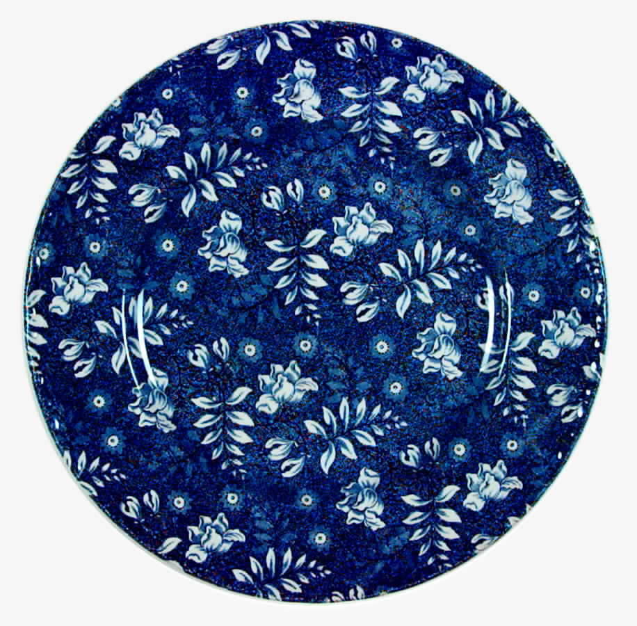 Velvet Blue Dinner Plate by Grindley-1