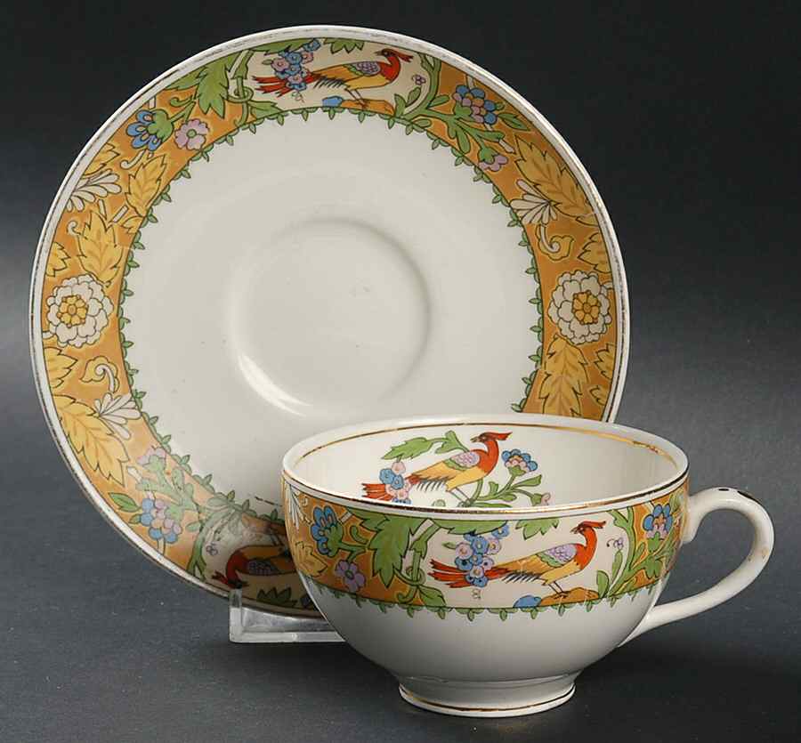 Wrenbury Footed Cup & Saucer Set by Grindley-1