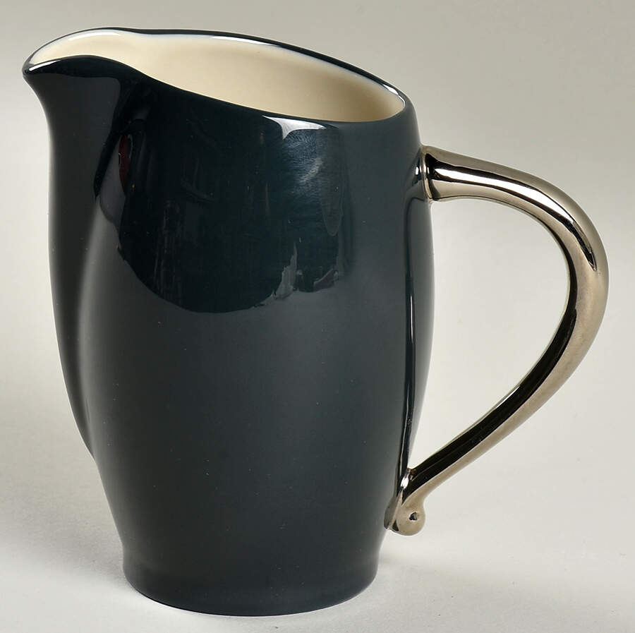 Contessa Black Creamer by Gorham-1