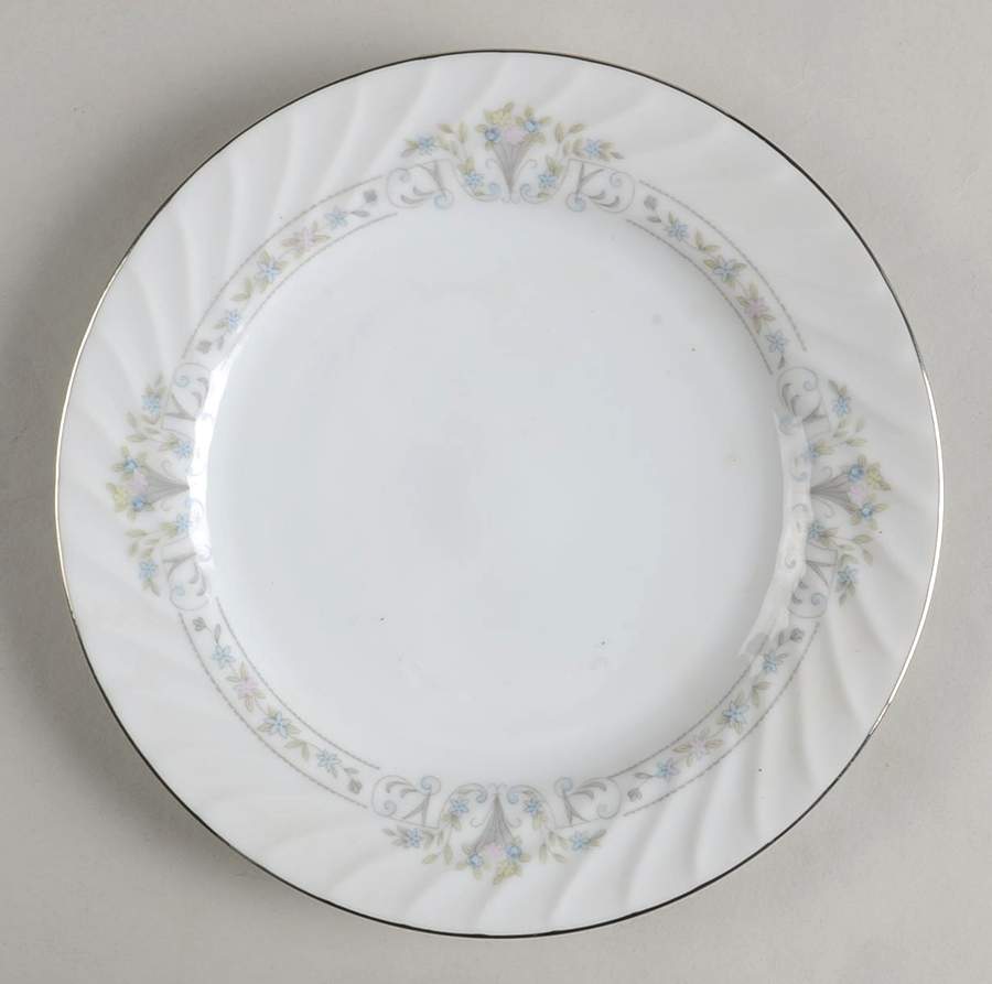 Bouquet Salad Plate by Grantcrest-1
