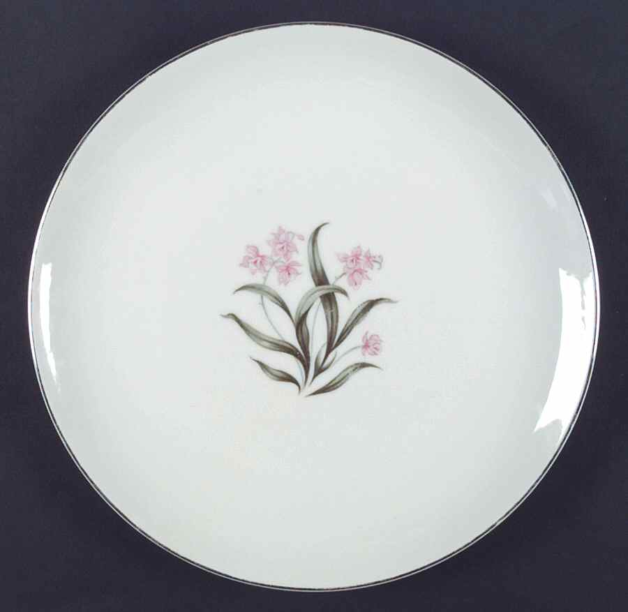 Pink Orchid Dinner Plate by Grantcrest-1