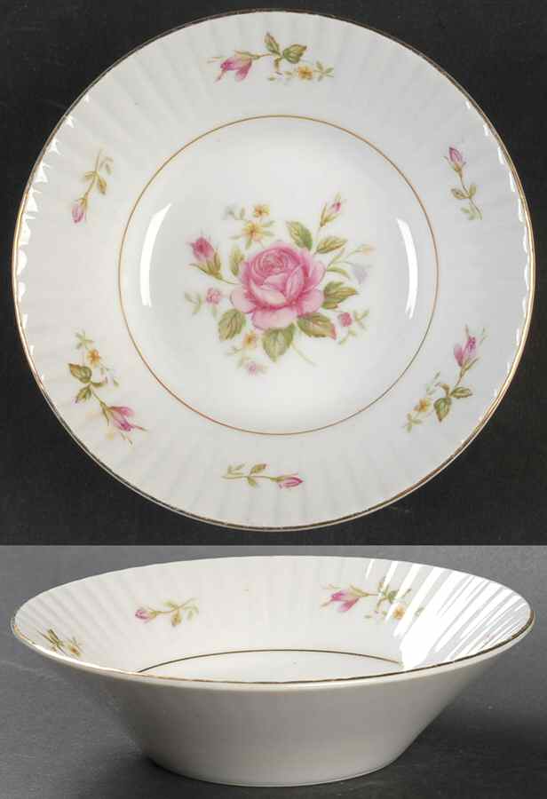 Victorian Rose Fruit/Dessert (Sauce) Bowl by Grantcrest-1