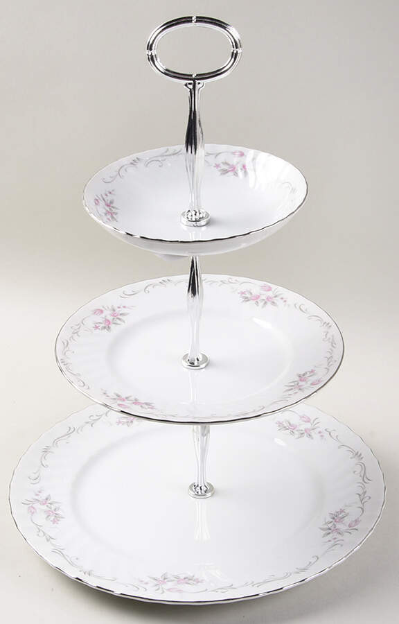 GST1 13 7/8"-14 1/4" 3-Tiered Serving Tray(DP,SP,BB) HC by Gold Standard-1