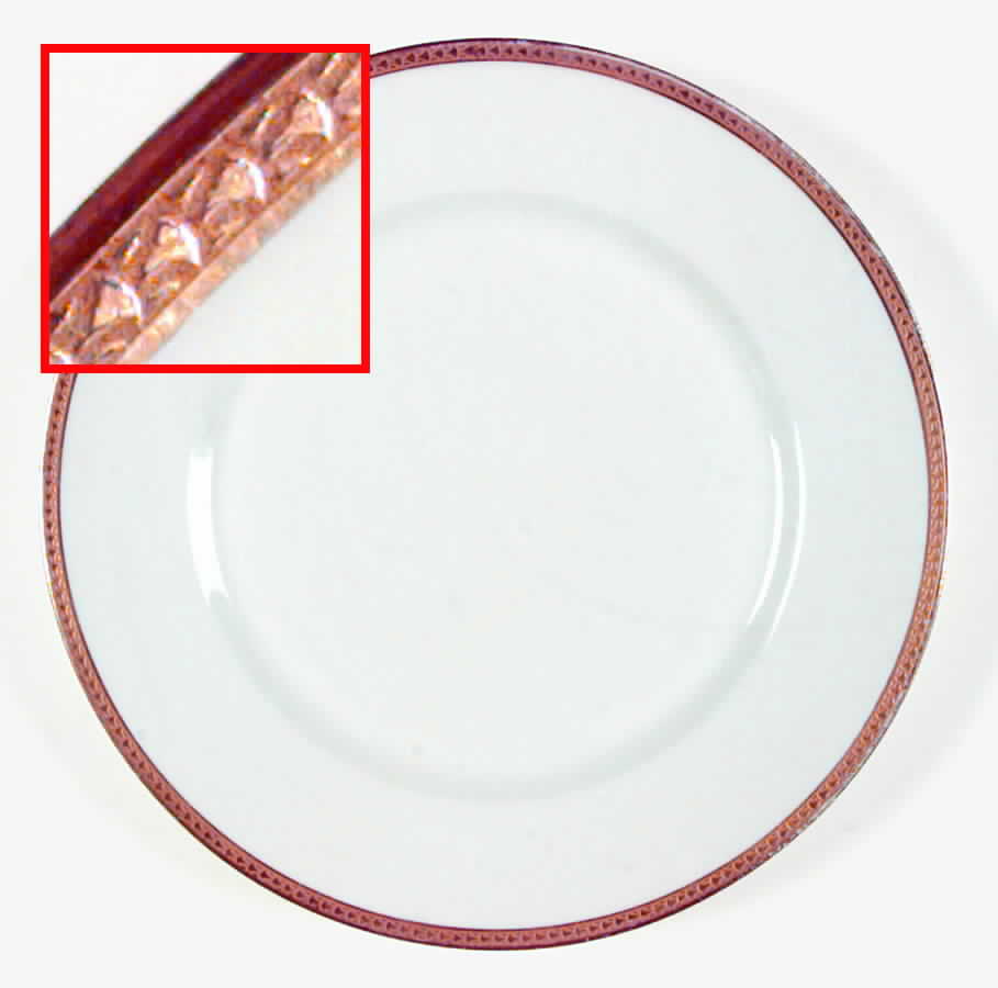 GUE11 Dinner Plate by WM Guerin-1