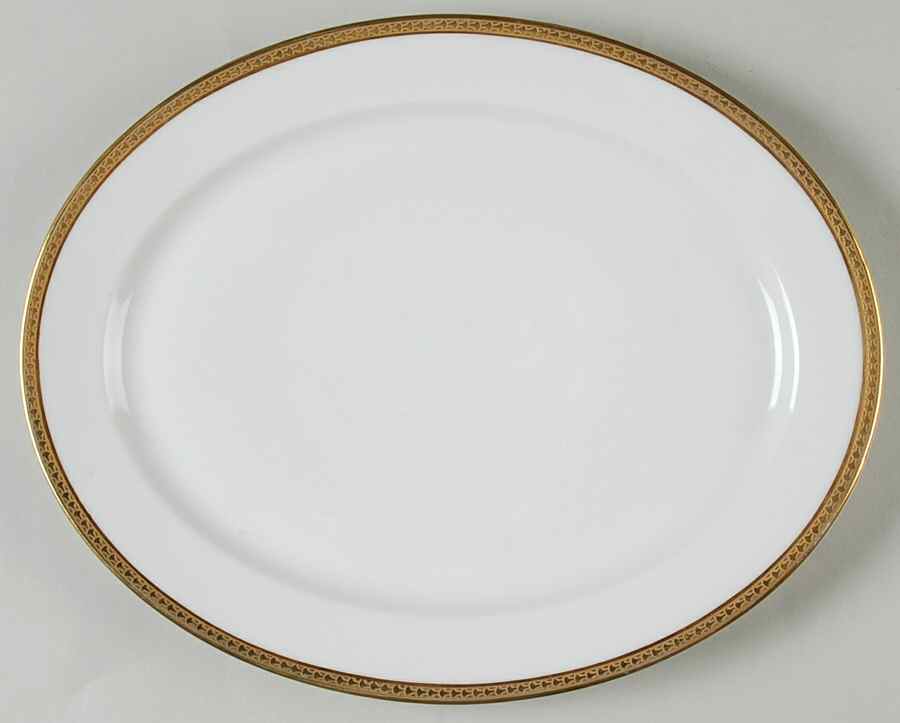 GUE11 11" Oval Serving Platter by WM Guerin-1