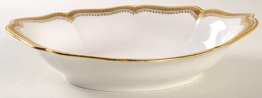 GUE6 10" Oval Vegetable Bowl by WM Guerin-1