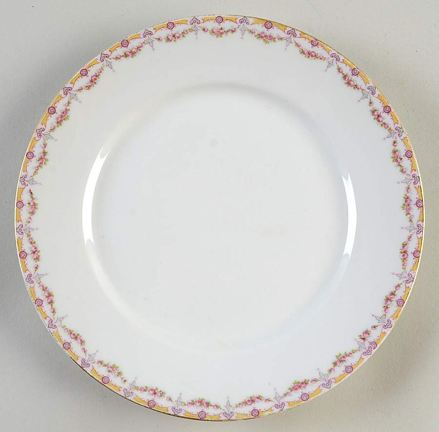 GUE66 Luncheon Plate by WM Guerin-1