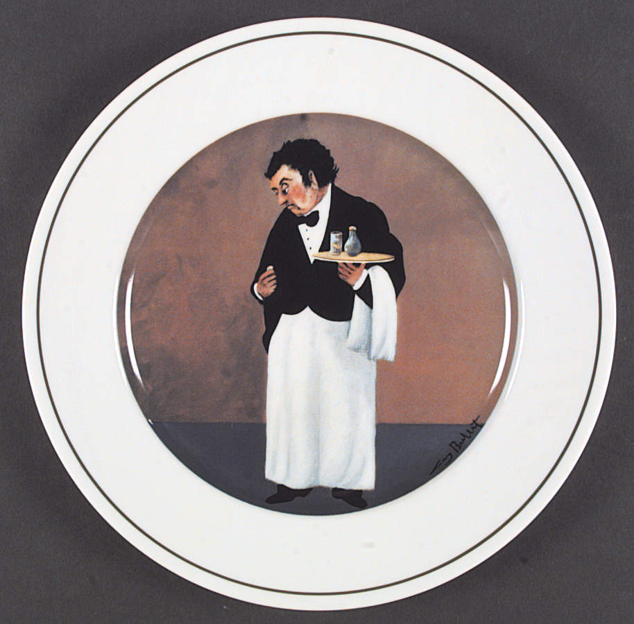 Sommelier Dinner Plate by Guy Buffet-1
