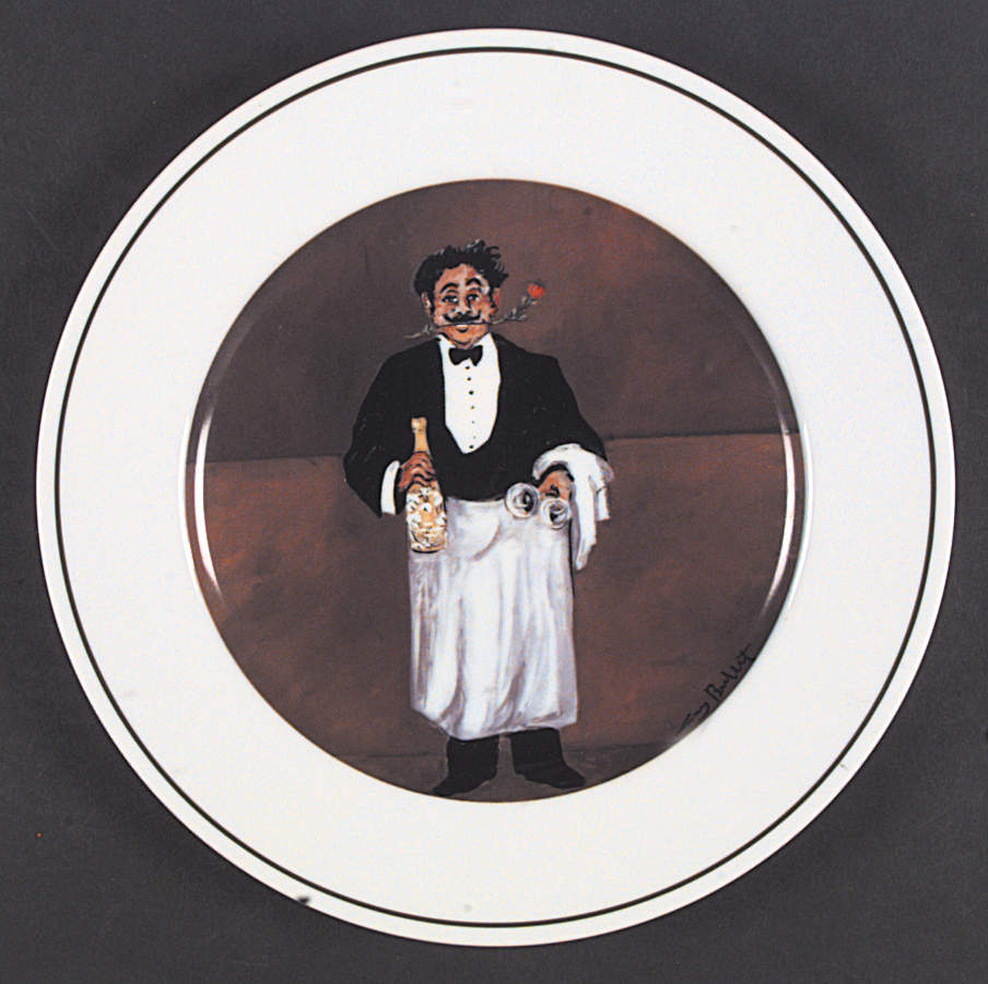 Sommelier Dinner Plate by Guy Buffet-1