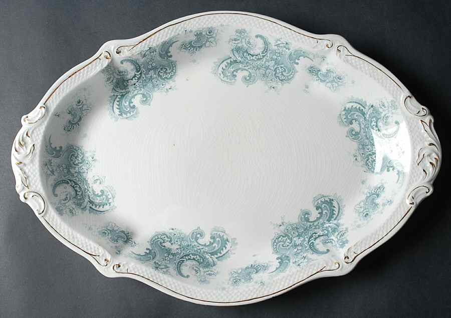 Dorothy 17" Oval Serving Platter by Grindley-1