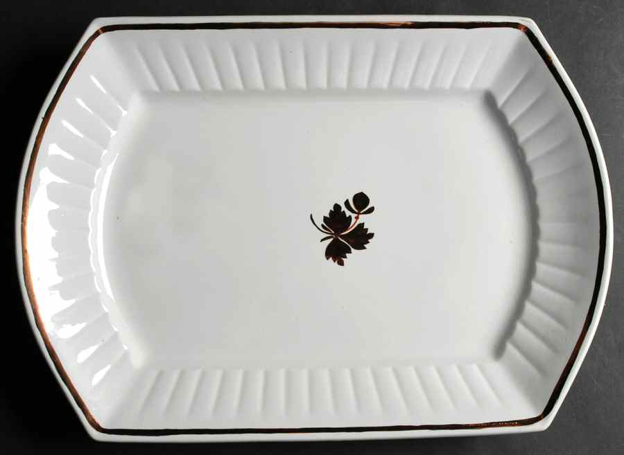 Tea Leaf 15" Rectangular Serving Platter by Grindley-1