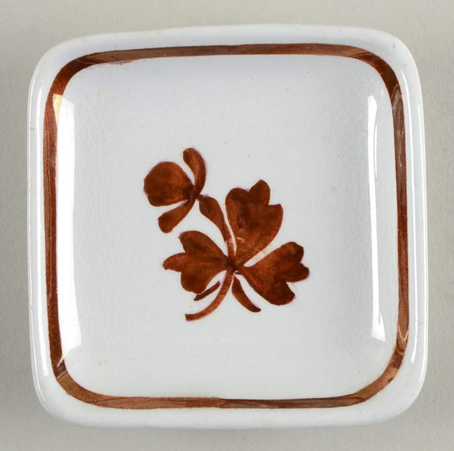 Tea Leaf Butter Pat by Grindley-1