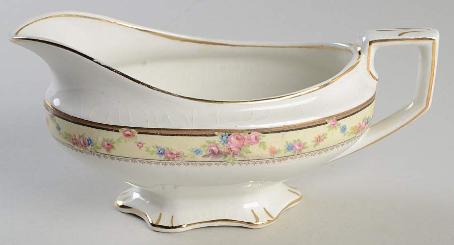 Rosetta Gravy Boat by Grindley-1