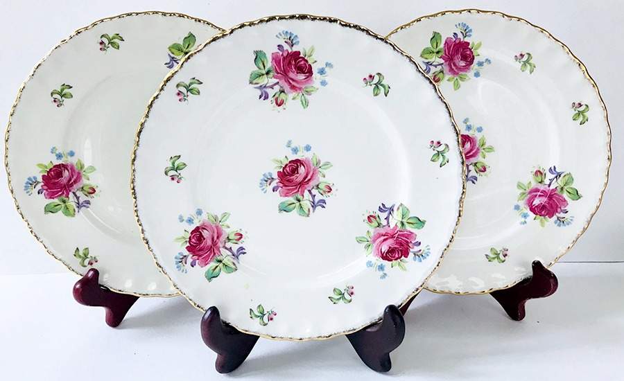 La Rosa Salad Plate by Grindley-1