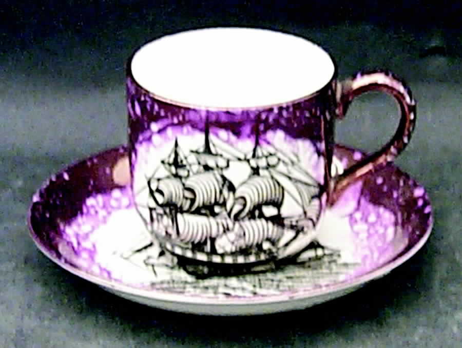 GPO1 Flat Demitasse Cup & Saucer Set by Grays Pottery-1