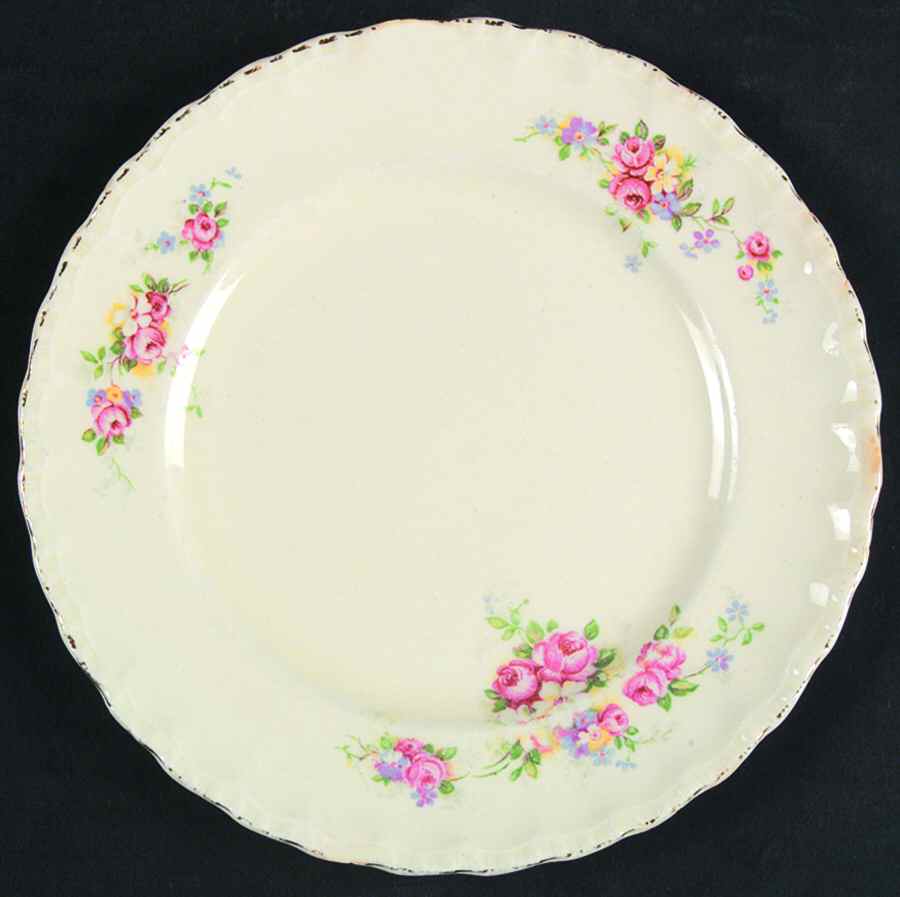 Rosedale Bread & Butter Plate by Grindley-1