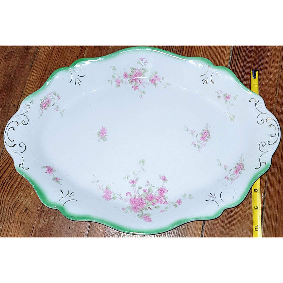Dorothy 17" Oval Serving Platter by Grindley-1