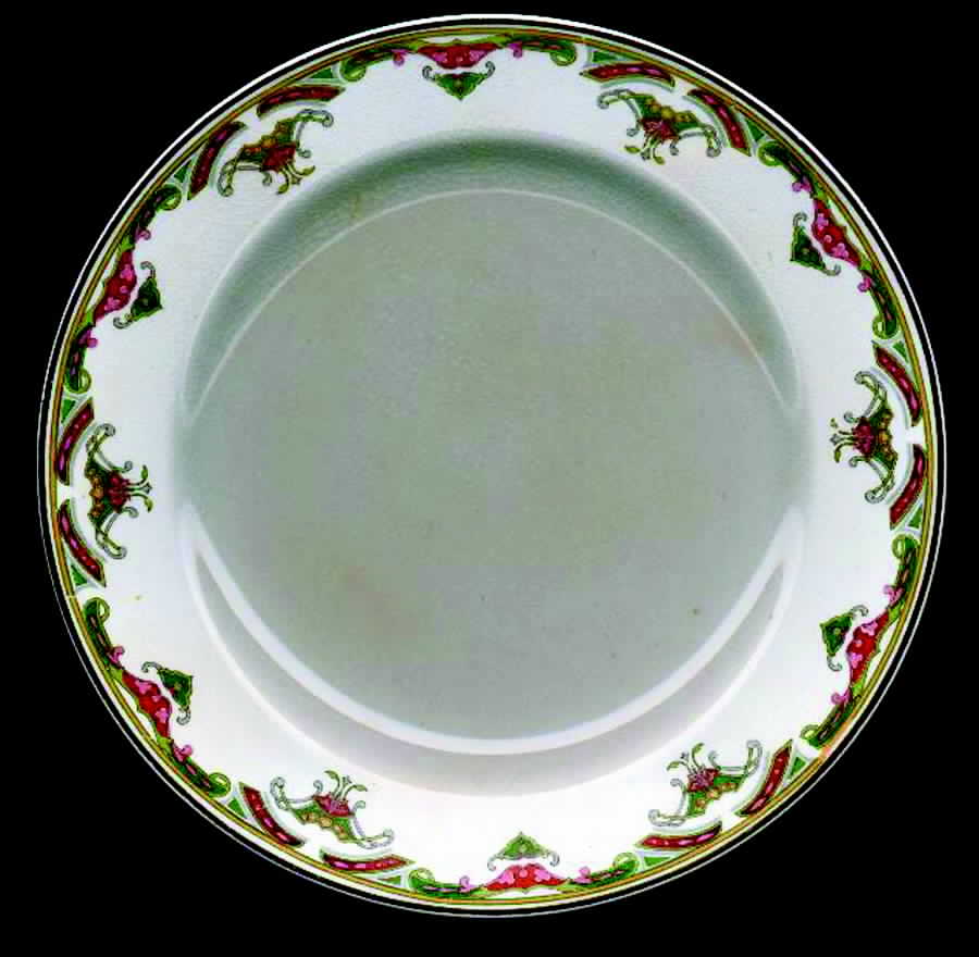 The Persian Dinner Plate by Grindley-1