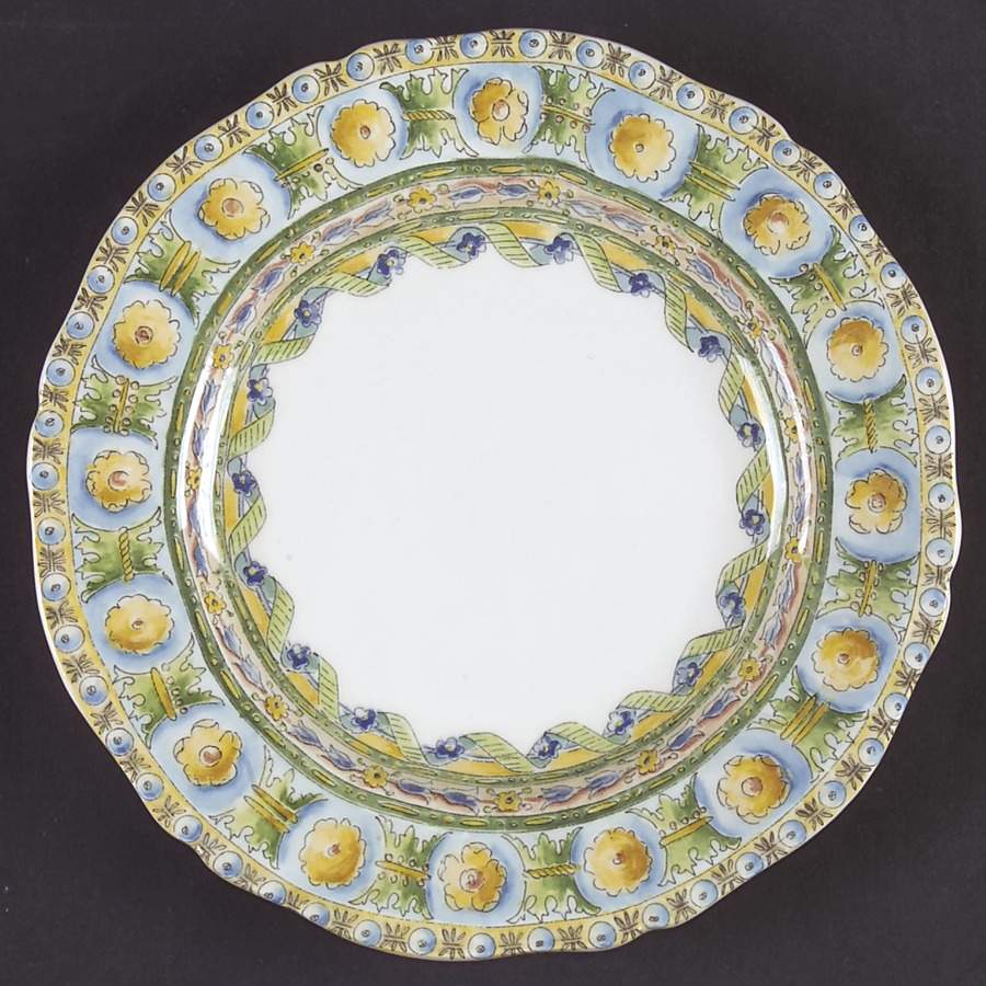 Raphael Bread & Butter/Canape Plate by Faiencerie De Gien-1