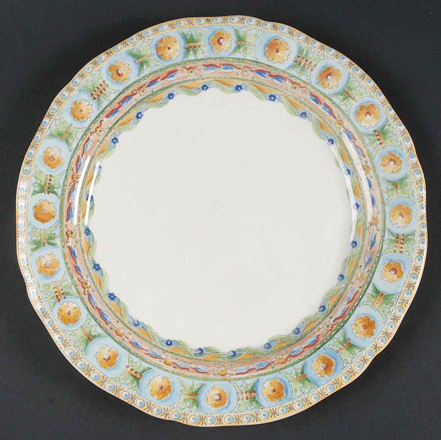 Raphael Luncheon Plate by Faiencerie De Gien-1