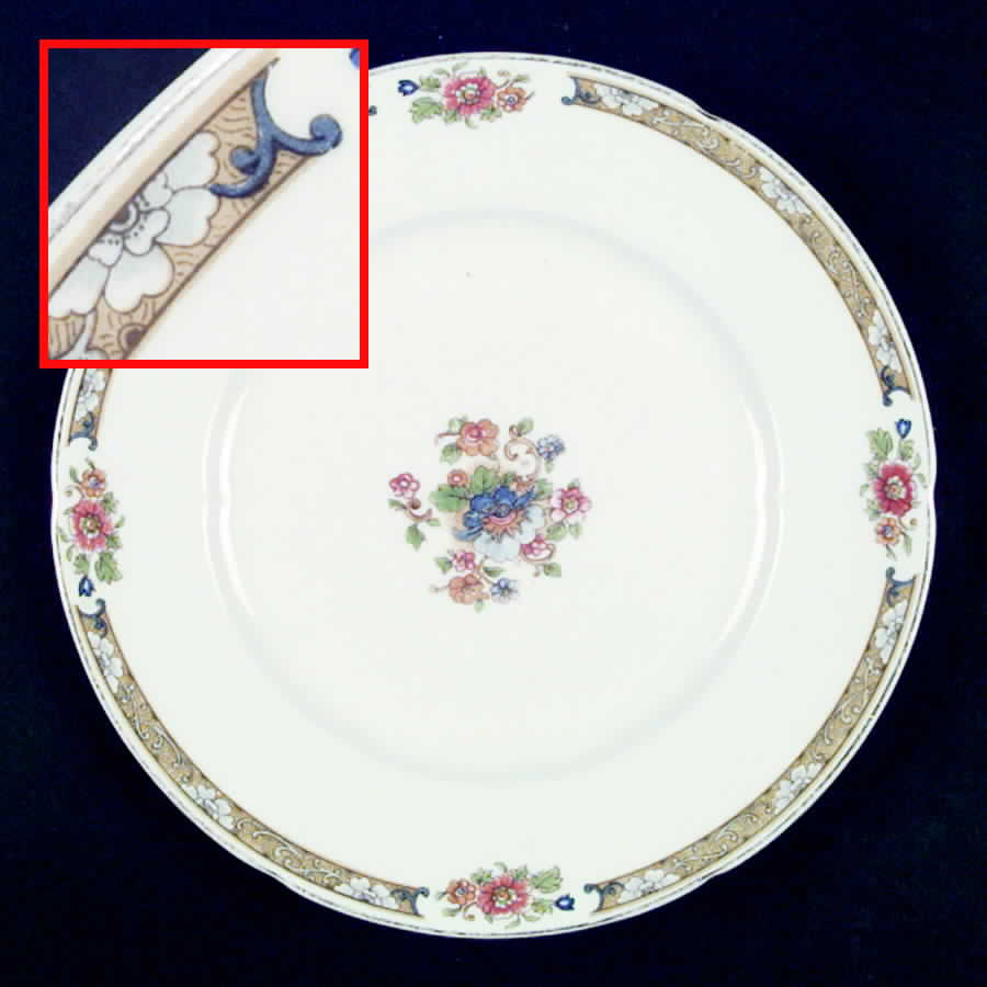 Dieppe Luncheon Plate by Grindley-1