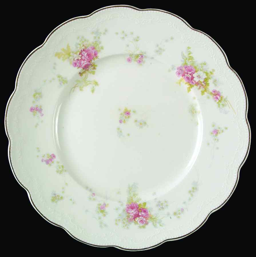 Kenwood (Gold Trim) Dinner Plate by Grindley-1