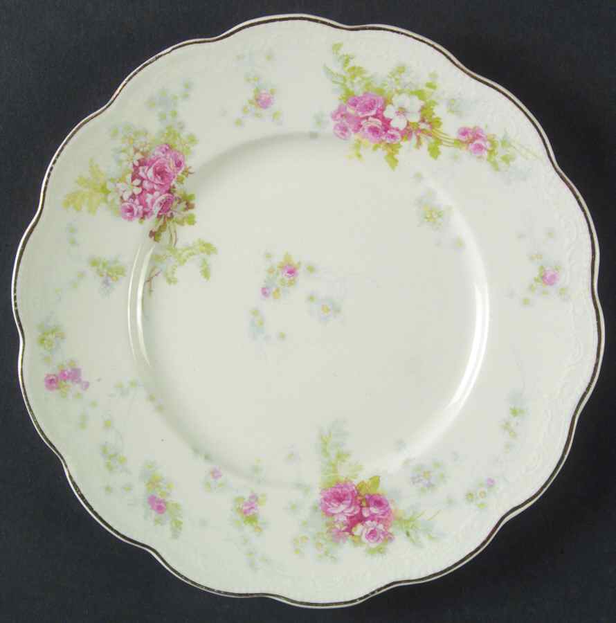 Kenwood (Gold Trim) Salad Plate by Grindley-1