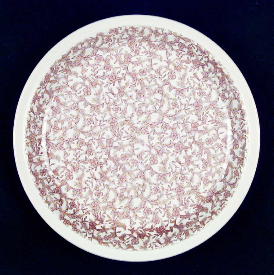 Sunset Brown Dinner Plate by Grindley-1