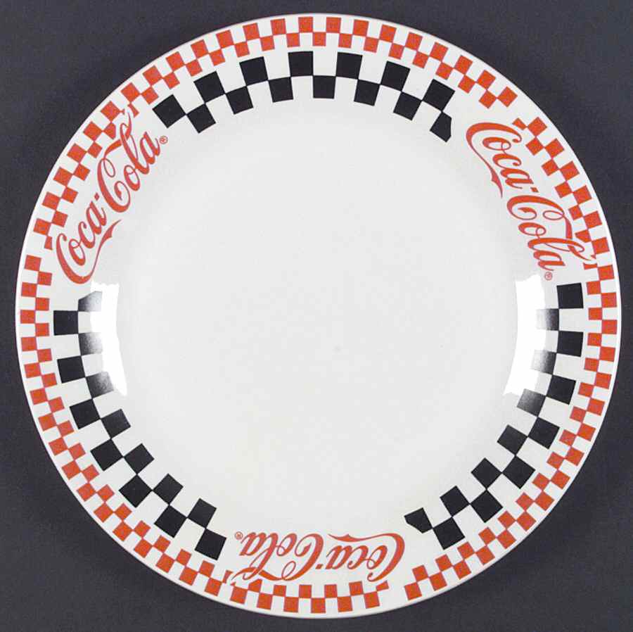 Coca Cola Dinner Plate by Gibson Designs-1