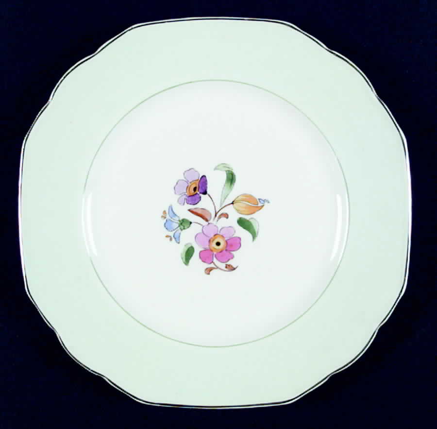 The Diana Square Salad Plate by Grindley-1
