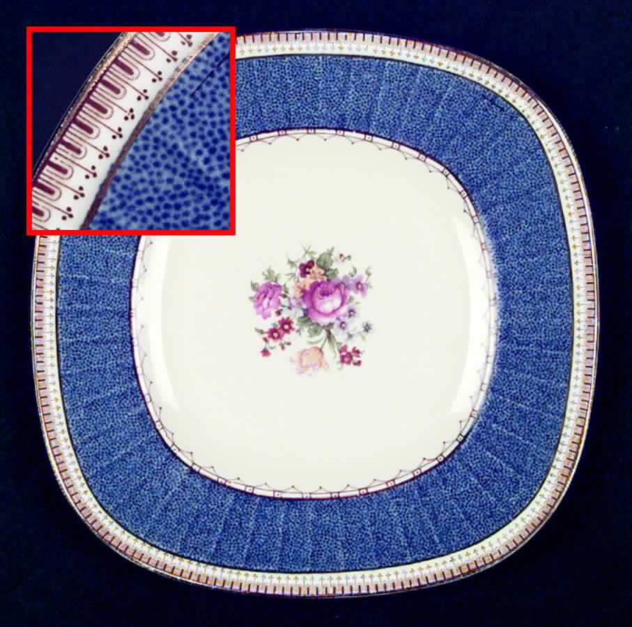 Melrose Square Salad Plate by Grindley-1