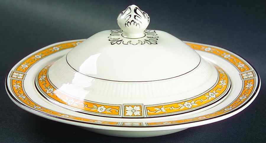 Belvedere Round Covered Butter by Grindley-1