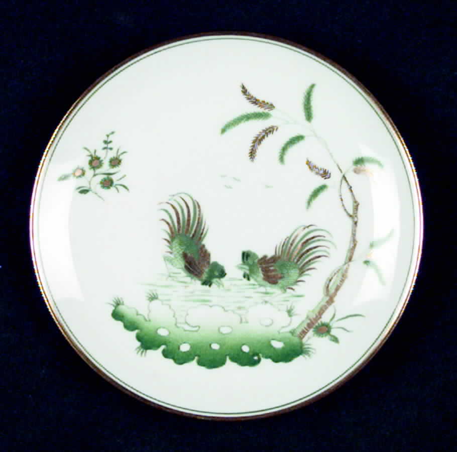 Siena Green (Smooth) Saucer by Ginori 1735-1