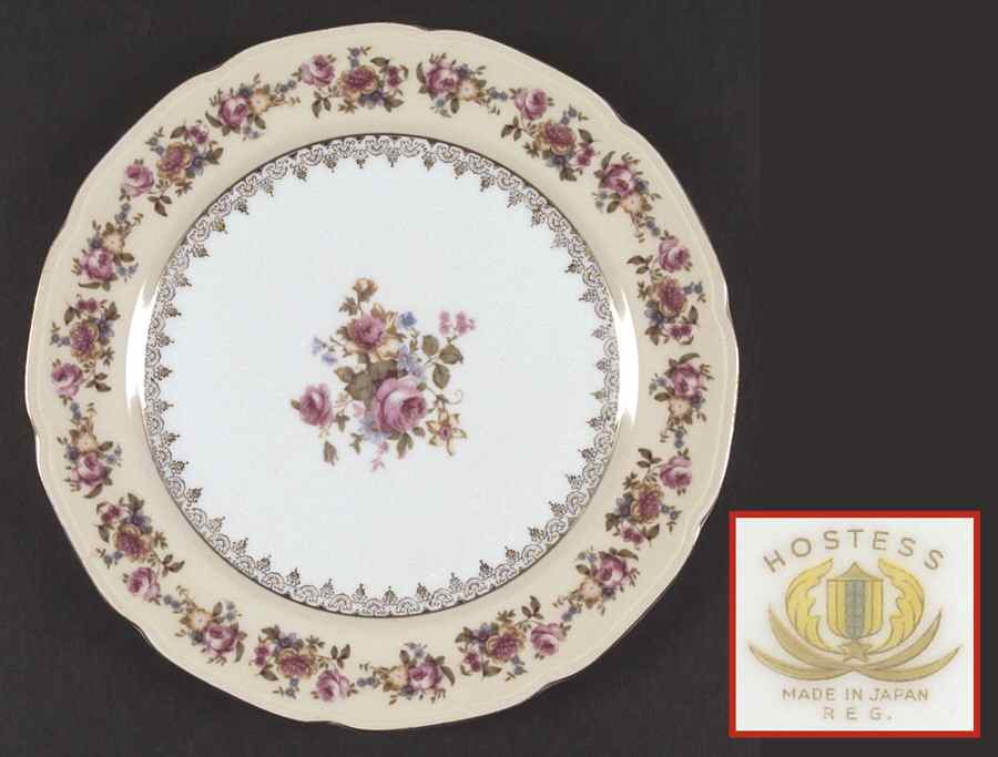 Hostess Dinner Plate by Gold Castle-1
