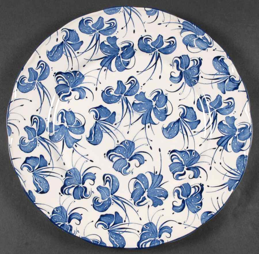 Orchid 12" Chop Plate (Round Platter) by Grindley-1