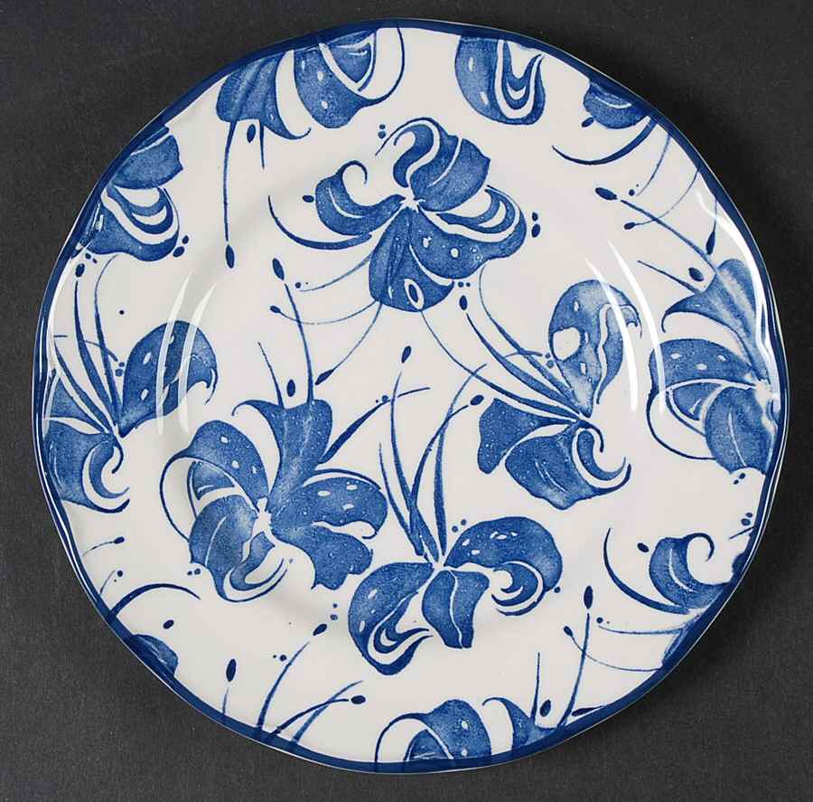 Orchid Bread & Butter Plate by Grindley-1