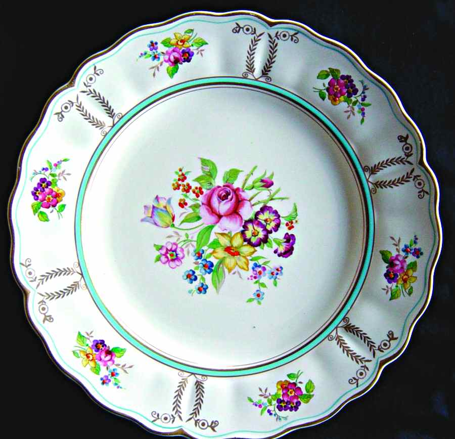 Delphine Dinner Plate by Grindley-1
