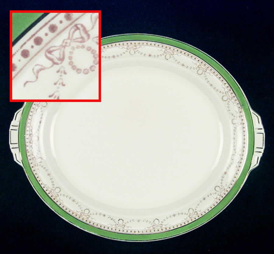 GRI138 12" Oval Serving Platter by Grindley-1