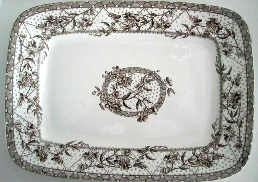 Malta 14" Rectangular Serving Platter by Grindley-1