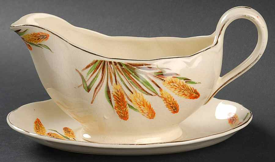 GRI207 Gravy Boat with Attached Underplate by Grindley-1
