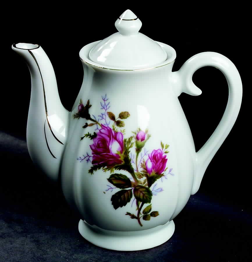 GRJ1 Mini Coffee Pot & Lid by Green China (Japan)-1