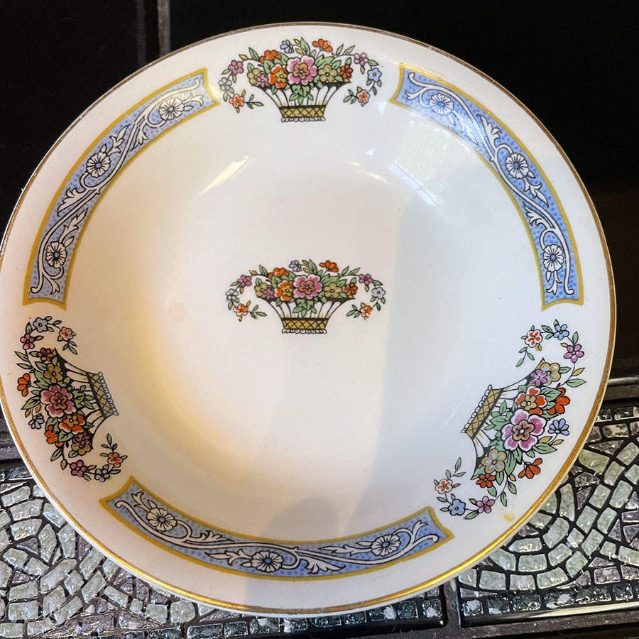 Freda Fruit/Dessert (Sauce) Bowl by Grindley-1