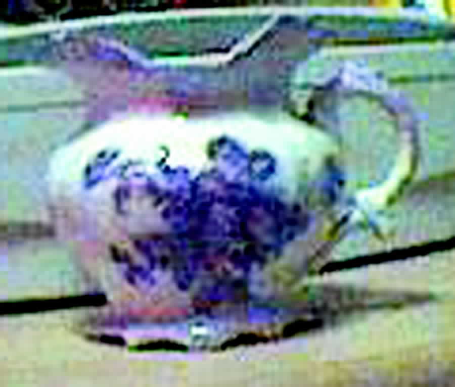 Chatsworth Purple Creamer by Grindley-1