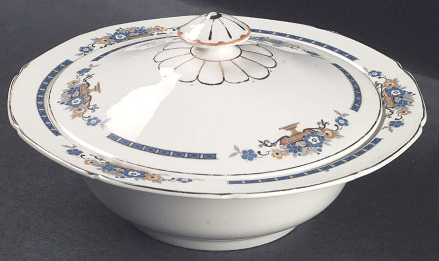 Venice Round Covered Vegetable by Grindley-1