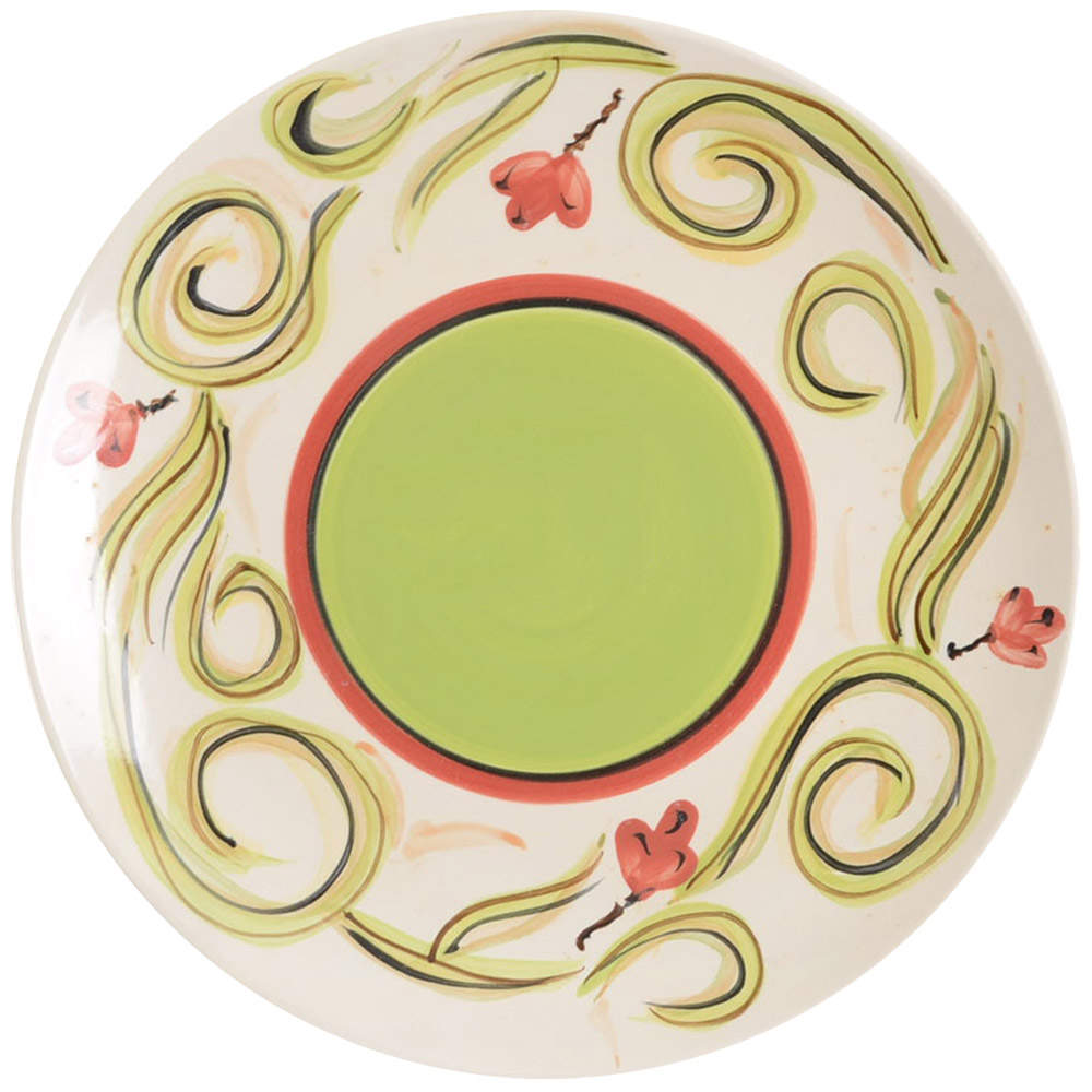 Honeysuckle Salad Plate by Gail Pittman-1
