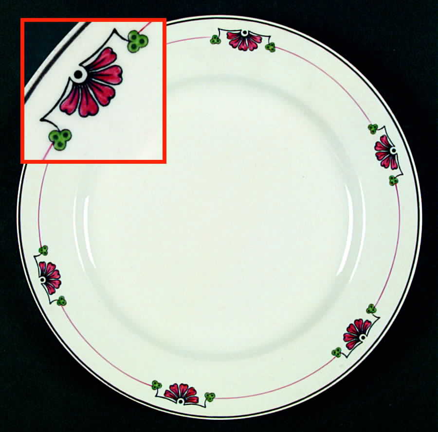 The Olaf Luncheon Plate by Grindley-1