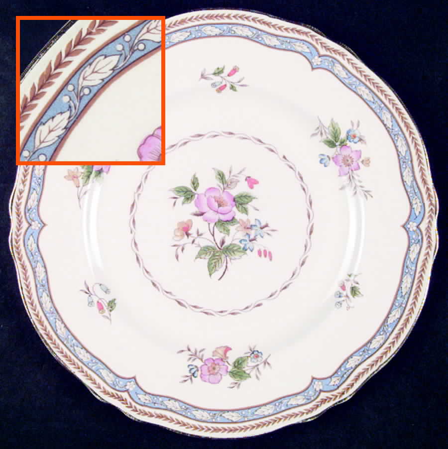 Rosemary Dinner Plate by Grindley-1