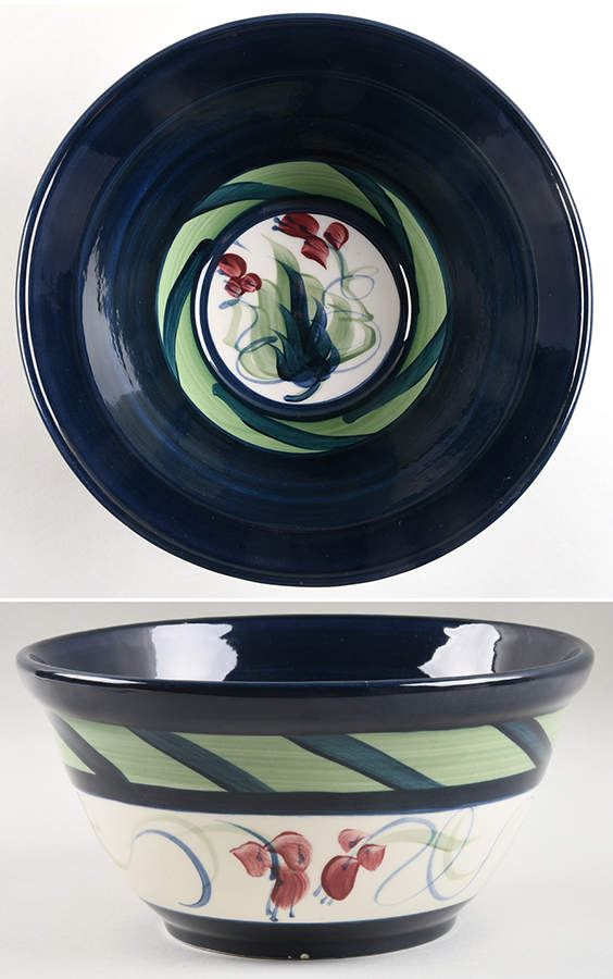 Grapevine Green 8" Mixing Bowl by Gail Pittman-1