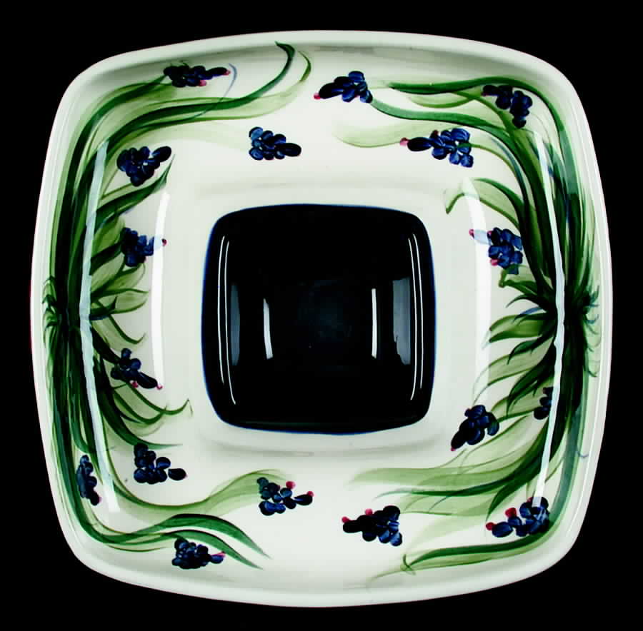 Splendor 1 Piece Square Chip and Dip by Gail Pittman-1
