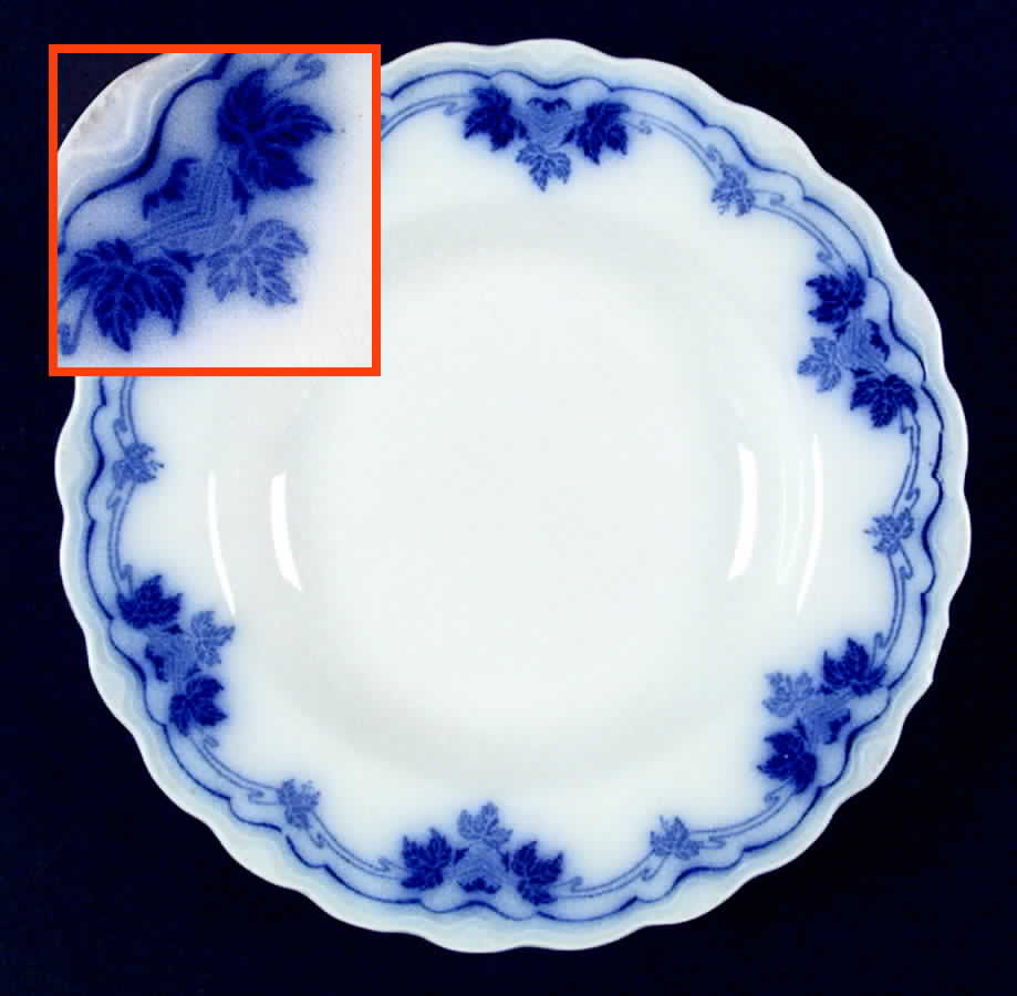 The Hofburg (No Gold) Large Rim Soup Bowl by Grindley-1